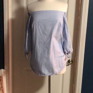 Draper James off the shoulder tunic